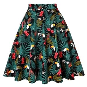 Toucans-Juliette Swing Skirt